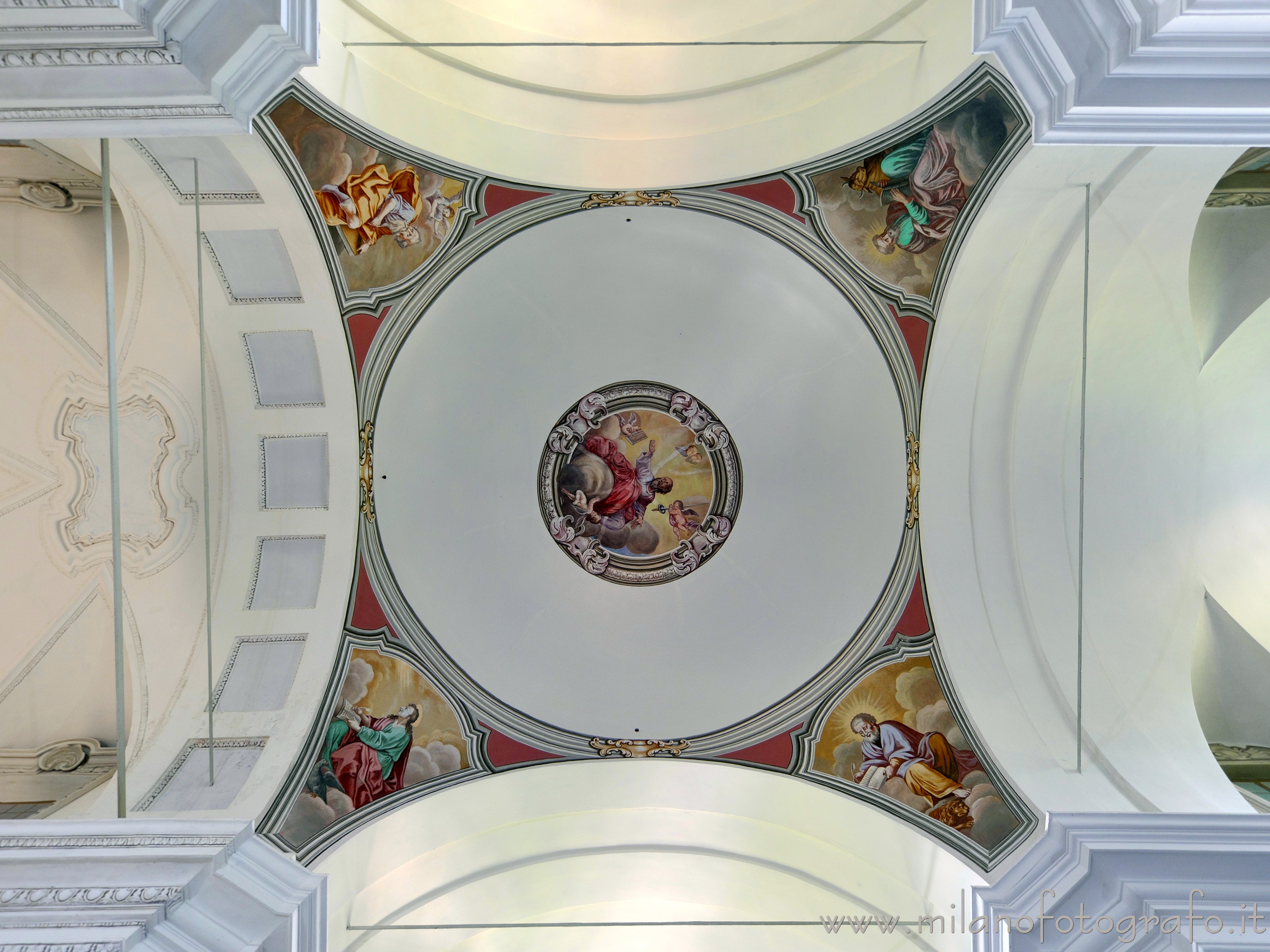 Campiglia Cervo (Biella) - Soffitto dell'Oratorio di San Paolo Apostolo - Foto a piena risoluzione